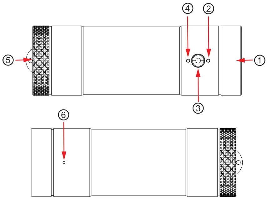 CERWIN VEGA C400 Action Camera - protective cap