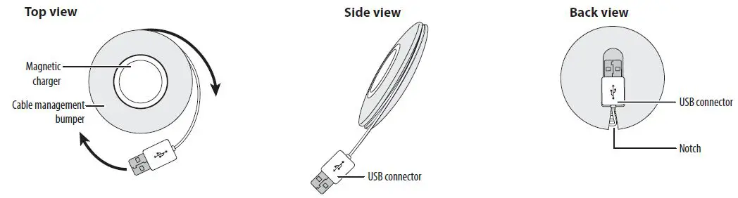 INSIGNIA NS-AWCB4CM-C Magnetic Charging Cable Fig1