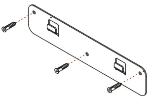 Attach K-Bar onto a wall
