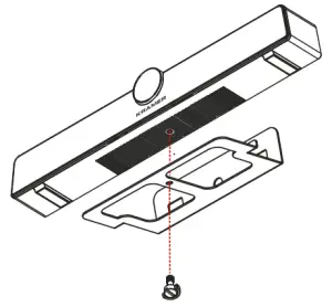 Attach the device bracket