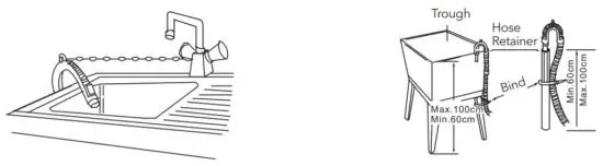 TESLA WL71291M Top Loading Washing Machine - Drain Hose 1