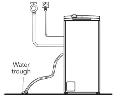 TESLA WL71291M Top Loading Washing Machine - Drain Hose