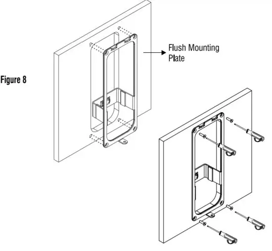 MATRIX CAE200 Cosec Argo Secure Door Controller - Flush Mounting 2