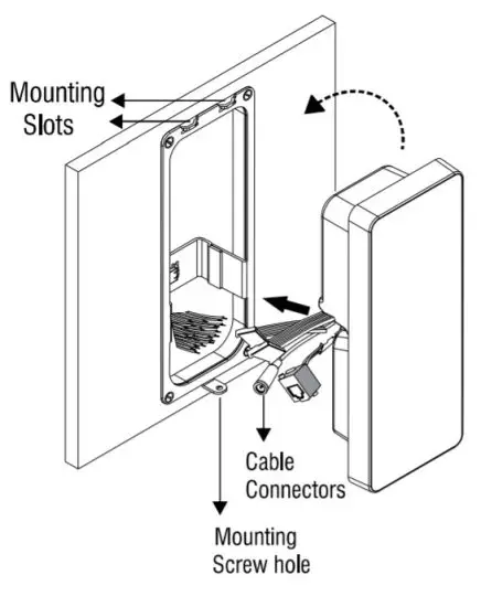 MATRIX CAE200 Cosec Argo Secure Door Controller - Flush Mounting 3