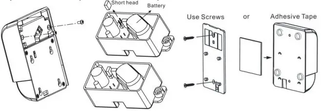 Wireless Z-Wave Vision siren powered AC DC with backup battery - Installation