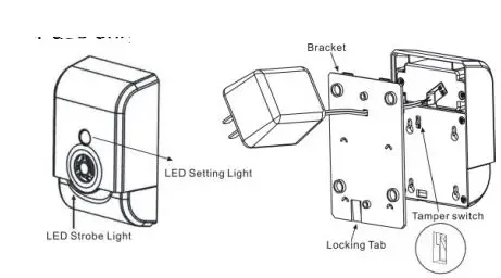 Wireless Z-Wave Vision siren powered AC DC with backup battery - Product Description and Specification