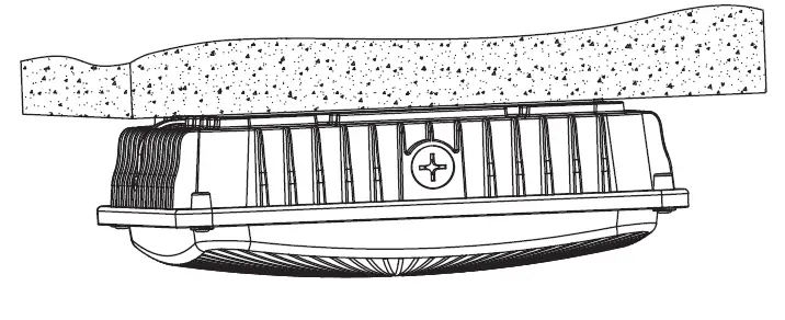 naturaled 7489 LED Slim Canopy Installation FIG 8