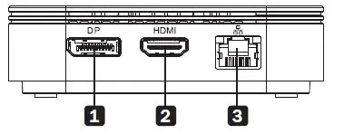 TRIPP-LITE MTB3-DOCK-04 Thunderbolt 3 Dual-Monitor Docking Station FIG 1