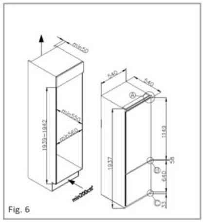 CloudFront TRF-39BIFME Freezer fig 6