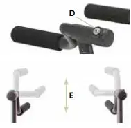 Marcy Anterior Walker - Handles 2