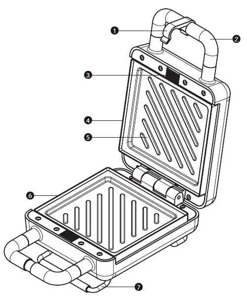PROZIS Flippit Snack Maker fig 1