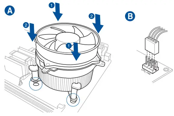 ASUS PRIME H512M E Motherboard - Step 2