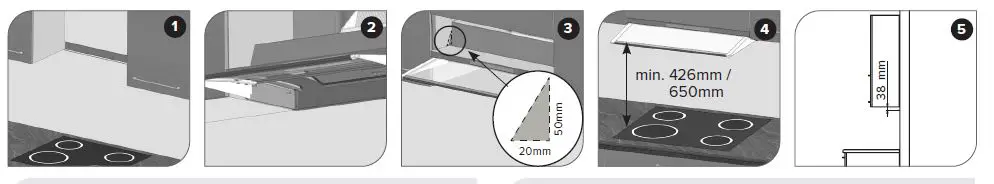 VALLOX Capto KTC A Cooker Hood fig 2