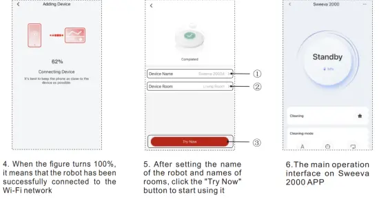 TCL Sweeva 2000 Robot Vacuum - robot 3b