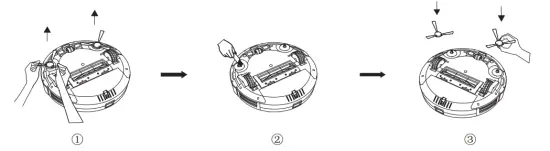 TCL Sweeva 2000 Robot Vacuum - roller brush are replaceable 2