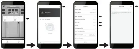 TRU-BOLT Orion WiFi Enabled Deadbolt with Keypad - Lock Setting