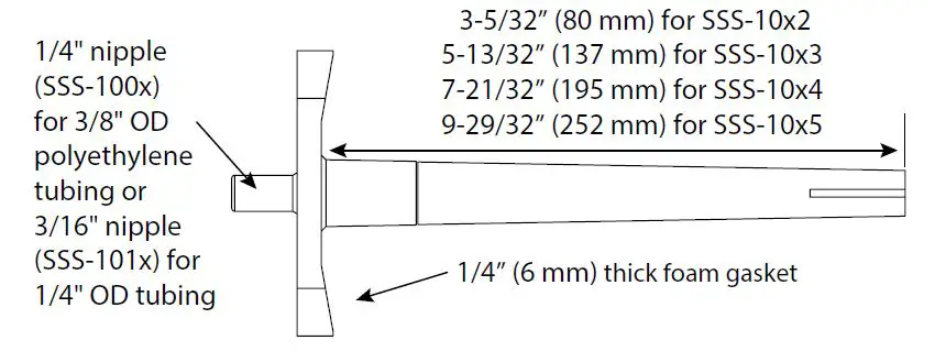 KMC SSS-1000 Series Differential Pressure Flow Sensors fig 3