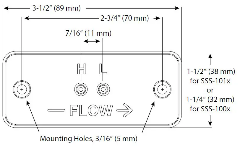 KMC SSS-1000 Series Differential Pressure Flow Sensors fig 5