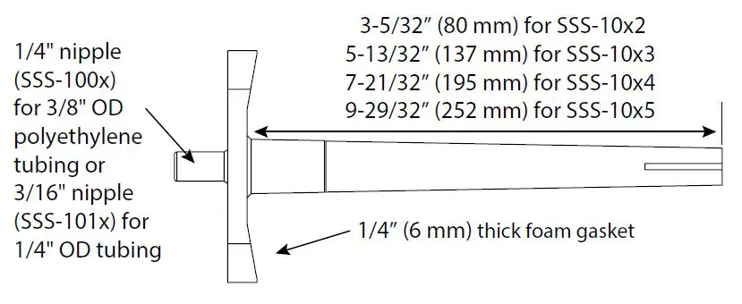 KMC SSS-1000 Series Differential Pressure Flow Sensors fig 6