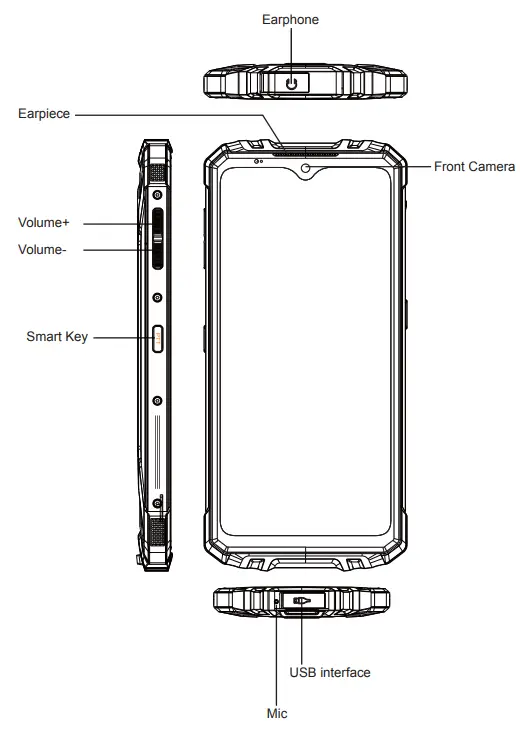 OUKITEL WP Series WP8 Pro Rugged Smartphone -