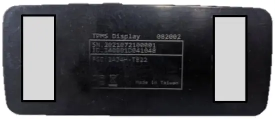 I Yuan Precision Industrial TIY-082002 Universal TPMS Display - fig10