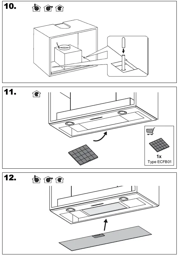 Electrolux LFG516X Built-In Hood-10