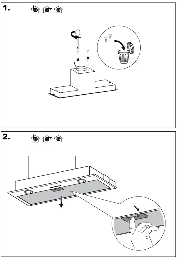 Electrolux LFG516X Built-In Hood-6