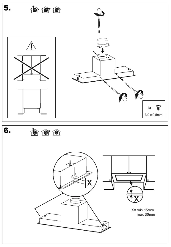 Electrolux LFG516X Built-In Hood-8
