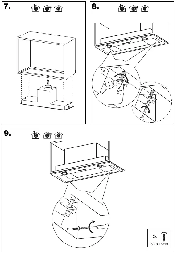 Electrolux LFG516X Built-In Hood-9
