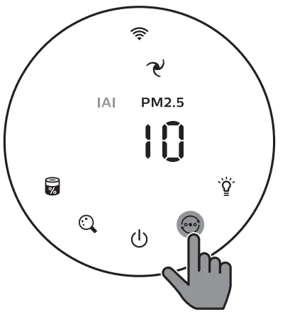 Changing the mode setting