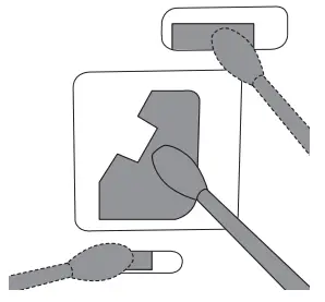 Cleaning the particle sensor