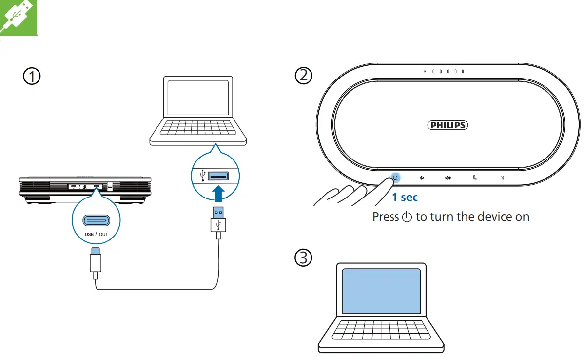 PHILIPS PSE0501 Wireless Conference Microphone - fig 4