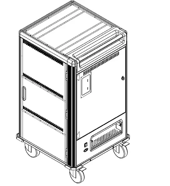 VSEVEN Charge Cart - cart