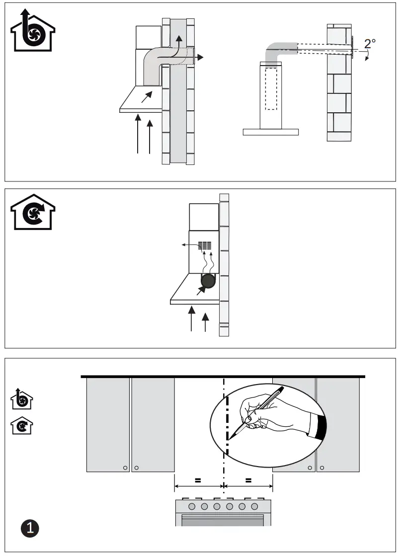 beko CWB 6441 WN Wall Mounted Hood - fig 6
