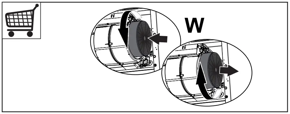 beko CWB 6441 WN Wall Mounted Hood - icon 2