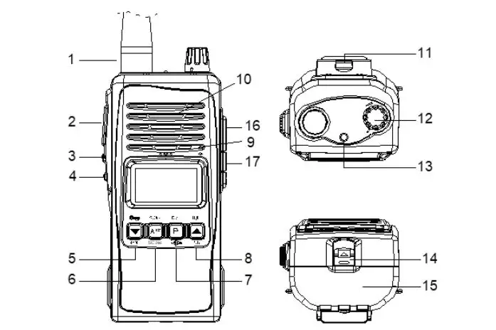 PNI-HP72-Escort-HP-72-Portable-CB-Radio-FIG-1
