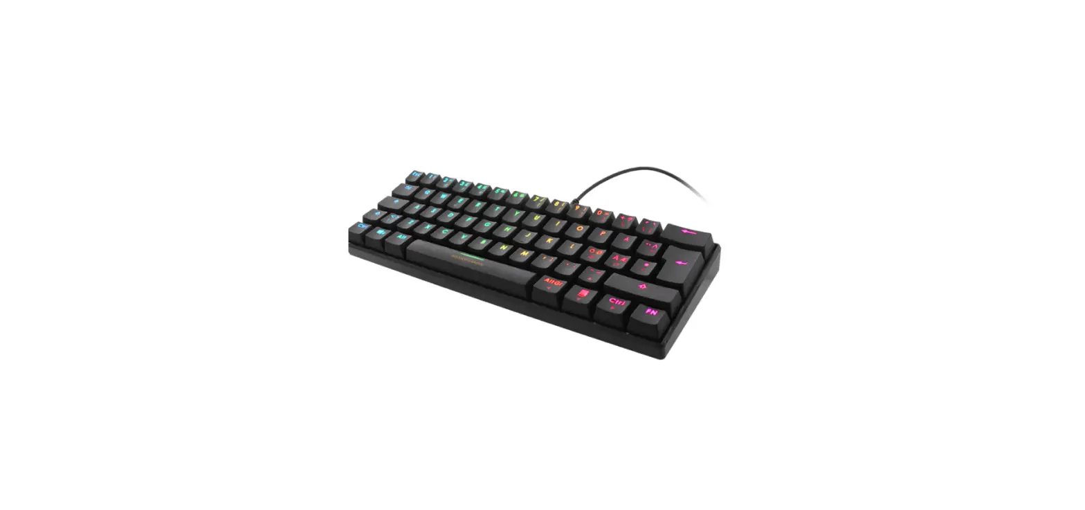Deltaco Gaming Dk430 Mini Mechanical Gaming Keyboard Instruction Manual