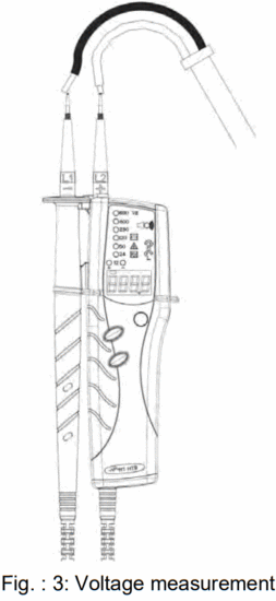 HT6 Two Pole Voltage Meter with LED Indications - INSTRUMENT FUNCTIONS