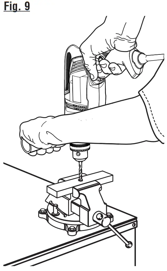 RYOBI HD420 1 2 Inch Hammer Drill fig 2
