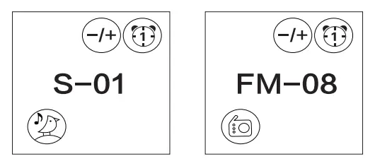 Home Comfort HC WUL1000 Wake Up Light - Alarm Ringtone Setting