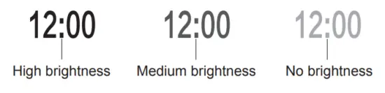 Home Comfort HC WUL1000 Wake Up Light - LED Time Display Brightness