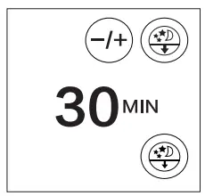 Home Comfort HC WUL1000 Wake Up Light - Sleep Mode Setting