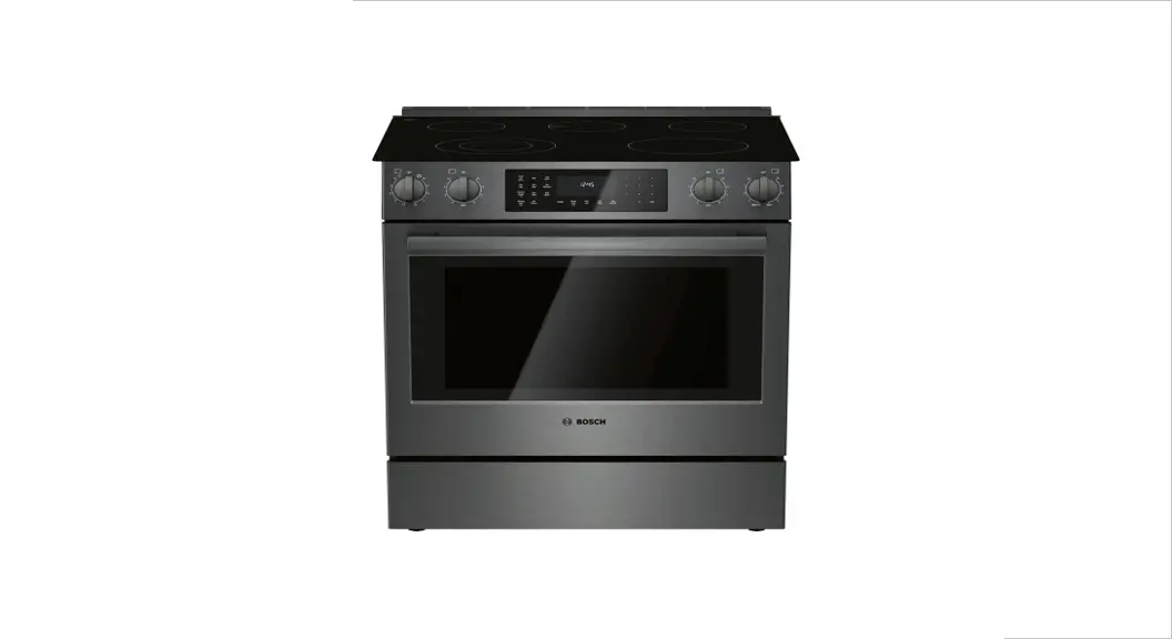Bosch 800 Series Hei8046u 30-inch Stainless Steel Electric Slide-in Range Installation Guide