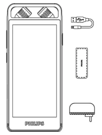Philips VTR9100 Voice Tracer - fig1