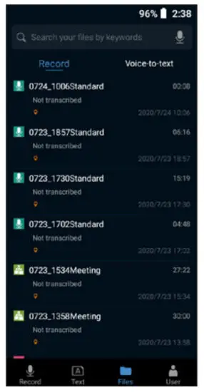 Philips VTR9100 Voice Tracer - fig11