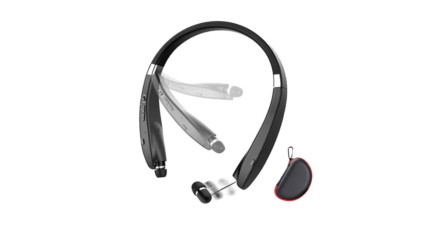 Foldable Bluetooth Headset, Beartwo Lightweight Retractable Bluetooth Headphones-complete Features/instruction Guide