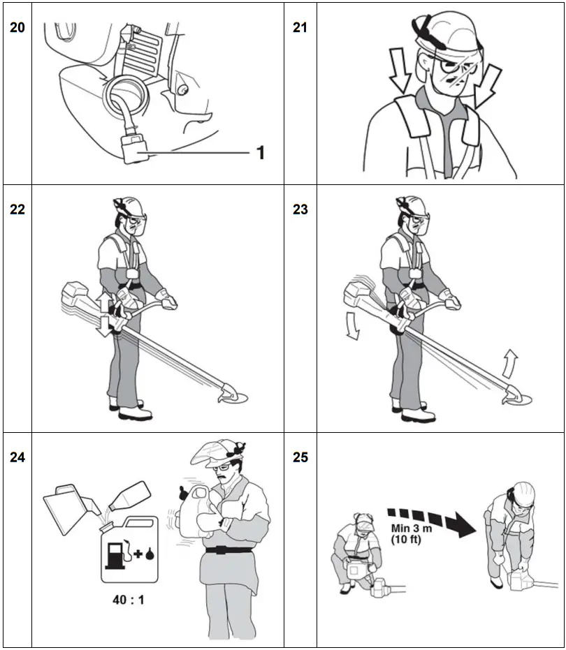 TEXAS BCP 4300 Hand Held Trimmer and Brushcutter - Illustrations 3