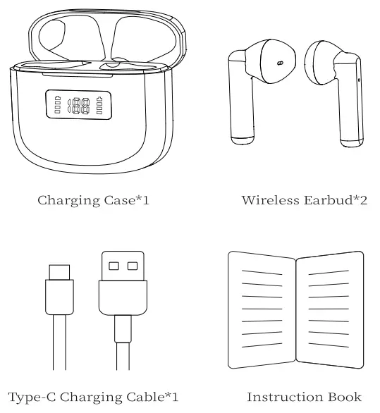 GCBIG MD026 True Wireless Earbuds - 1