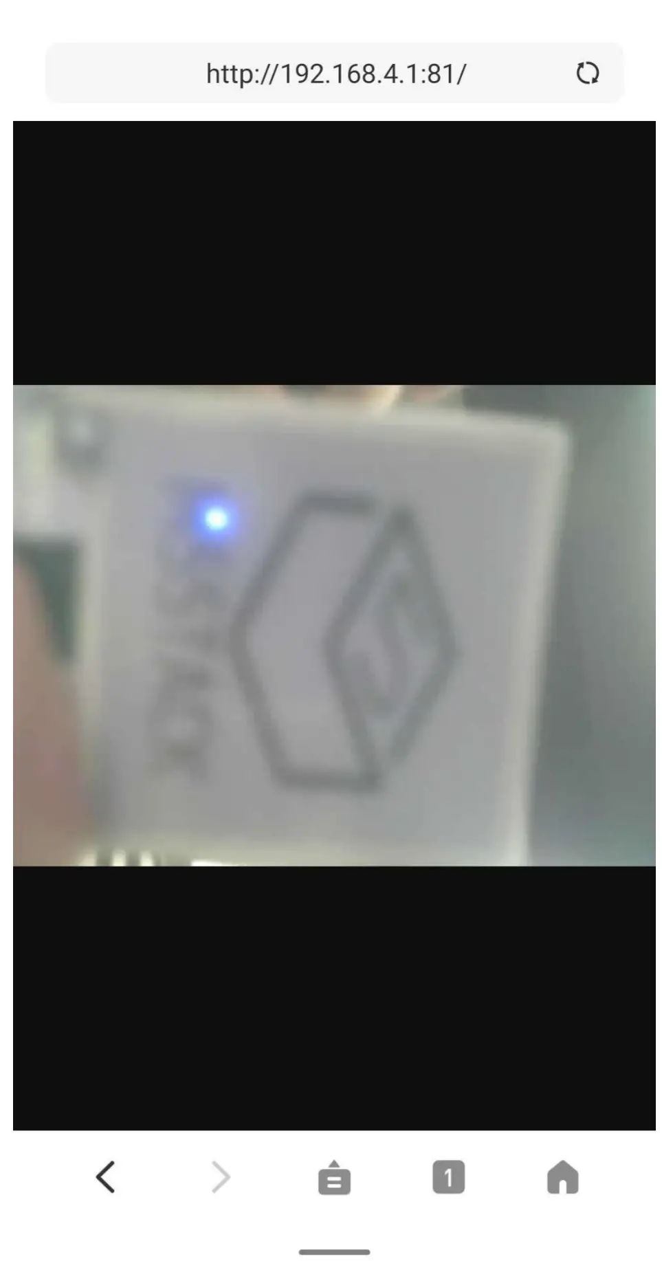 M5STACK ESP32 Core Ink Developer Module - Open up the browser on the computer(or mobile phone) 2