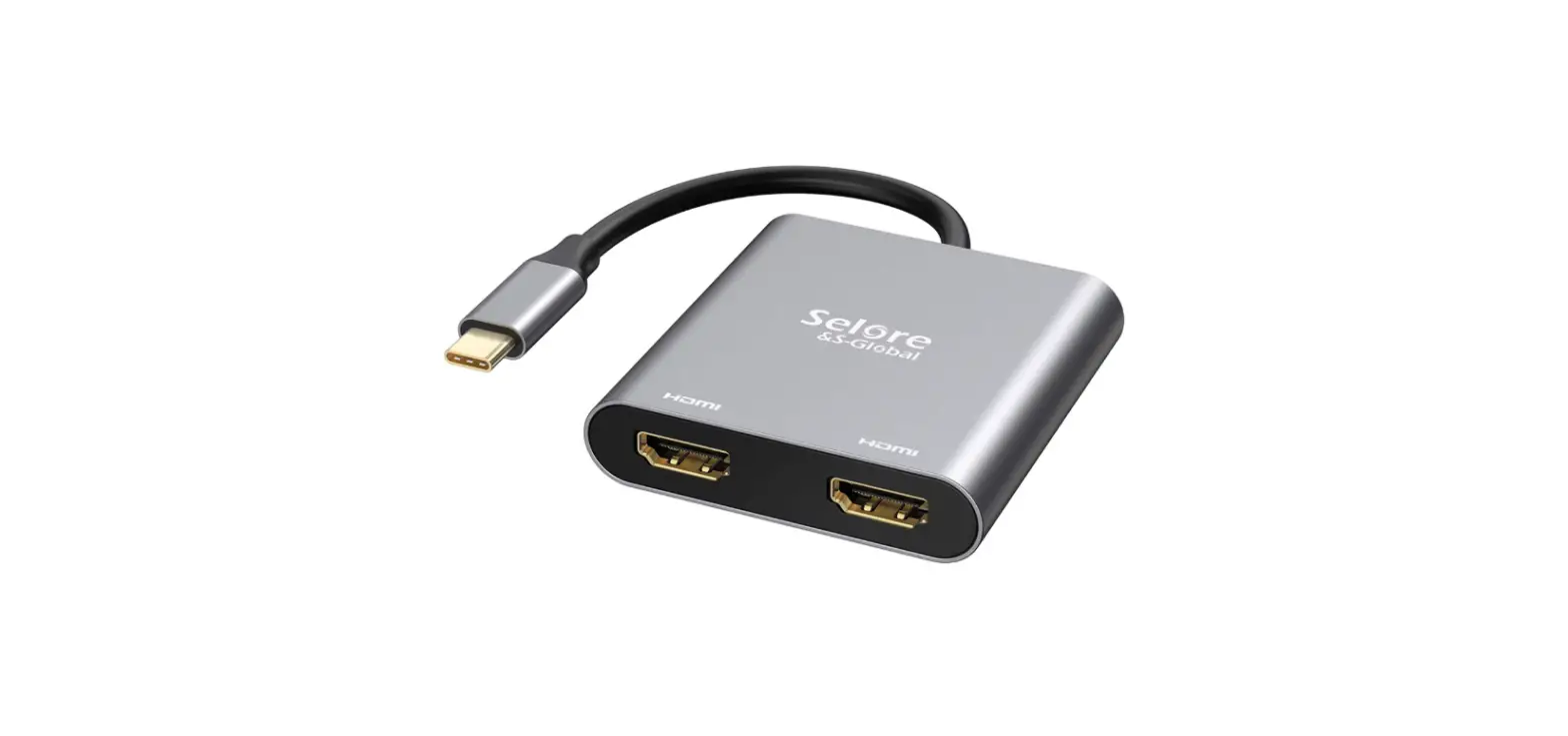 Selore S-global Seuc0703 Usb-c To Dual Hdmi Adapter Instruction Manual Selore S-global Seuc0703 Usb-c To Dual Hdmi Adapter Instruction Manual